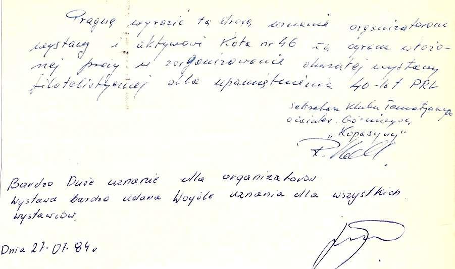 z wystawy cenne są liczne