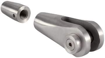 5 mm CP-TH10RH Przegub cięgna, prawy Tension rod head, right CP-TH10RHSSS materiał: 5 mm 4 BOLZANO І