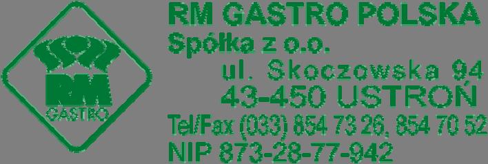 komercyjny Trademark Oznaczenie modelu Type designation Rok produkcji Year of manufacture Płyta robocza podgrzewana