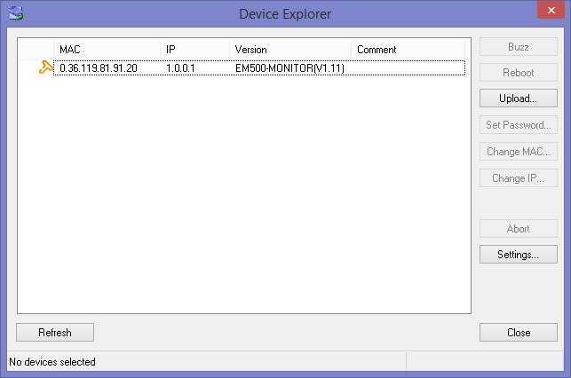 Okresowa kalibracja czasu z serwera NTP 2. Kompatybilność Oprogramowanie firmware dla modułu Tibbo EM500 wbudowanego w interfejs ethernetowy UNIV 3.102.0.x.