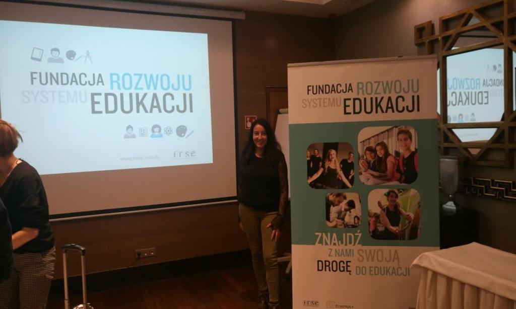 Udział koordynatora w spotkaniu dla beneficjentów SCHOOL PO WER 27.09.2018r. w Poznaniu dotyczącego promocji projektu i upowszechnianiu rezultatów.