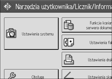 Zmienianie rozmiaru papieru Zmiana na rozmiar, który nie jest automatycznie wykrywany W przypadku âadowania papieru o rozmiarze, który nie jest wykrywany automatycznie, naleåy okreãliæ rozmiar