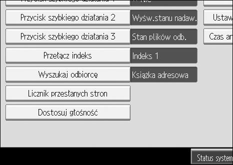 Rozwiàzywanie problemów podczas uåywania funkcji faksu C Sprawdä, czy wyãwietli siê ekran