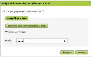 wystawia się zwolnienie. Również pacjent otrzymuje informację o wystawionym zwolnieniu na swój profil PUE. Elektroniczne zwolnienie lekarskie jest wystawione dopiero z chwilą podpisania.