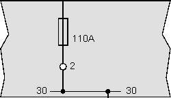 0 rt rt/ws SA5 1A 30_1 SC2 SA NH0-035020216 akumulator, uchwyt bezpieczników A, uchwyt bezpieczników C, uchwyt bezpieczników D A - akumulator SA - uchwyt bezpieczników A