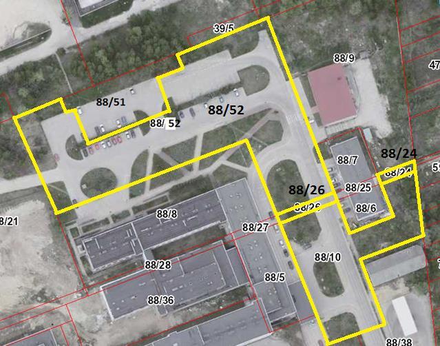 III. Nieruchomość gruntowa niezabudowana ozn. w ewidencji jako działka Nr 88/10 o pow. 0,2498 ha zlokalizowana przy ul. Wiejska w Skarżysku-Kamiennej.