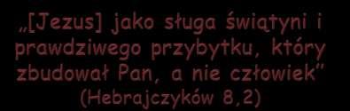 Biblia jest pełna odniesień do niebiańskiej świątyni czy sanktuarium, miejsca zamieszkania Boga (Psalm 11,4;