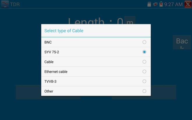 1. Wybierz opcję user-defined i kliknij przycisk Calibration, aby przejść dalej. Klikając pozycję userdefined 1, możesz wprowadzić nazwę kabla, na przykład AiPu BNC-5. 2.