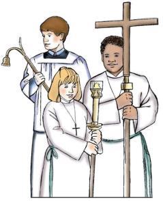 For Parish Students and Religion School Students in Grades 4 thru 9th No one is born an Altar Server But everyone can become one! ALTAR SERVER TRAINING New Training for Altar Servers Coming soon!
