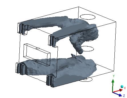 Na ich podstawie opracowano model CAD korpusu wrzeciennika (Rys. 23).