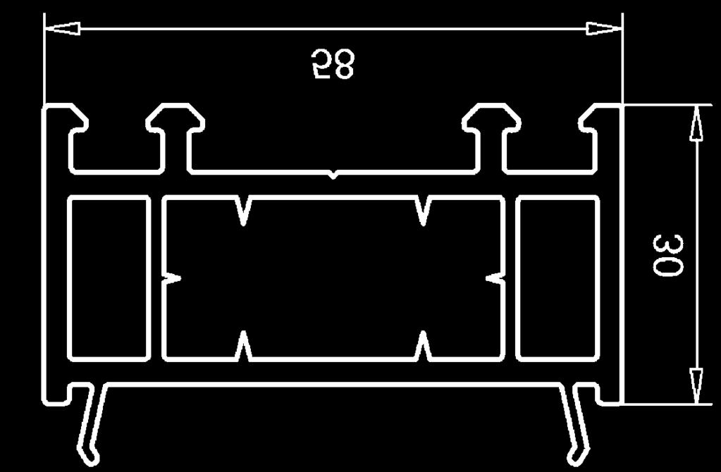 wymiar naliczeniowy = 0,4 m 2 /m 2 powierzchni zewn.