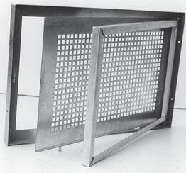 Okna stalowe do piwnic Osobna grupa rabatowa -Okna stalowe do piwnic WOLFA typu SD1 i SD2: Jedno- lub dwuskrzydłowe z otwieralną kratą i skrzydłem szklonym Maksymalna możliwa ochrona przed włamaniem