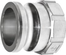 SZYBKOZŁĄCZA CAMLOCK PRODUKCJI ELAFLEX AF / AVKI EN 14420-7 Gwint Materiał wewnętrzny Rozmiar d BSP AL MS Aluminium Mosiądz ISO228-1 20 3/4 32,1 3/4 CAM0_3.4-BSF0_3.