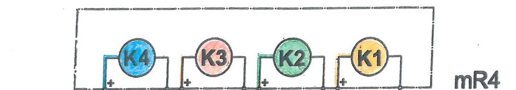 Układ zewnętrzny i nastawy: -dla K2 wybrać w programie mrgui zakres 18mV (1.9), -prąd ochrony załączony, OFF = np. 1s, (OFF + ON) = np.