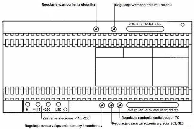 789/7P umożliwia jednoczesne wywołanie do 2 urządzeń na jednym przycisku wywołania.