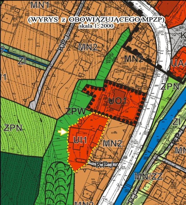 UZASADNIENIE do projektu uchwały w sprawie uchwalenia zmiany Miejscowego Planu Zagospodarowania Przestrzennego RYMANÓW - na etapie wyłożenia projektu zmiany planu do publicznego wglądu - Miejscowy