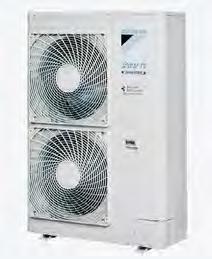 RXYSQ AGREGATY VRV IV Mini VRV o dużej wydajności Agregaty zewnętrzne mini VRV Systemy klimatyzacyjne DAIKIN Wysoka wydajność - do 33,5 kw nominalnego chłodzenia. Pozioma obudowa dmuchawy.