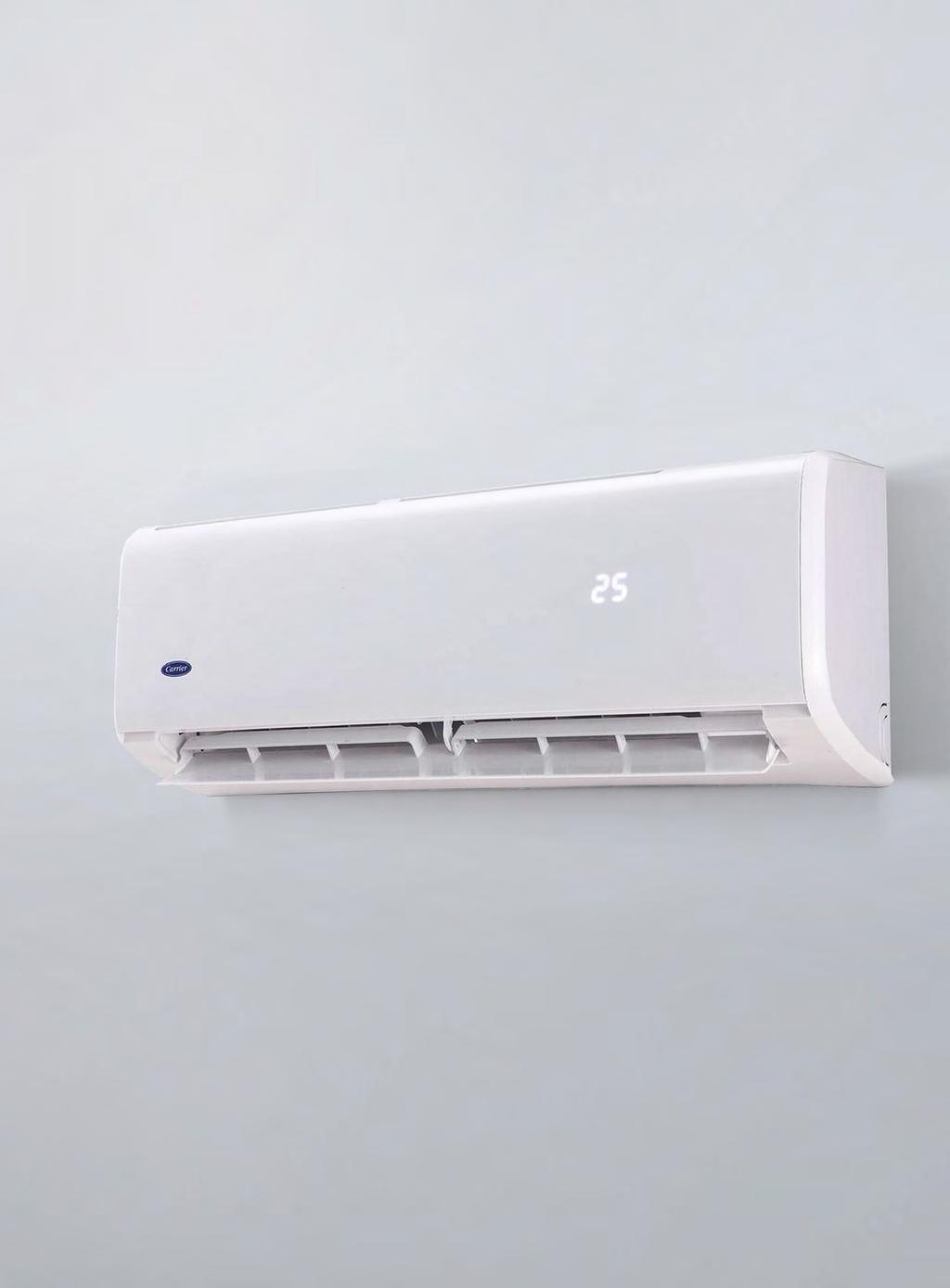Klimatyzatory mieszkaniowe Systemy Single Split JEDNOSTKI ŚCIENNE GOLD INVERTER HI-WALL 42QHC/38QHC-ES Wyższa oszczędność energii dzięki super wydajnej sprężarce.