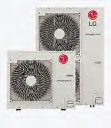 Klimatyzatory komercyjne multi split Systemy klimatyzacyjne LG Systemy klimatyzacyjne LG Klimatyzatory komercyjne multi split JEDNOSTKI ZEWNĘTRZNE R410A MULTI SPLIT MU-M-, Smart Inverter Czynnik