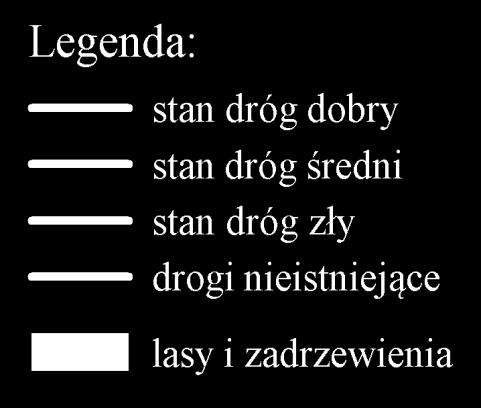 34 km (w tym 2,7 km dróg nieewidencyjnych)