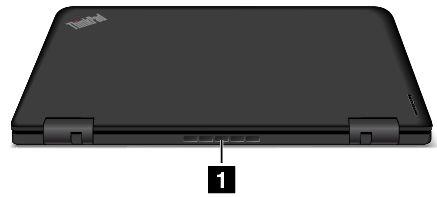 4 Złącze audio Aby słyszeć dźwięk z komputera, należy podłączyć słuchawki lub zestaw słuchawkowy z 4-biegunową wtyczką 3,5 mm (0,14 cala) do złącza audio.