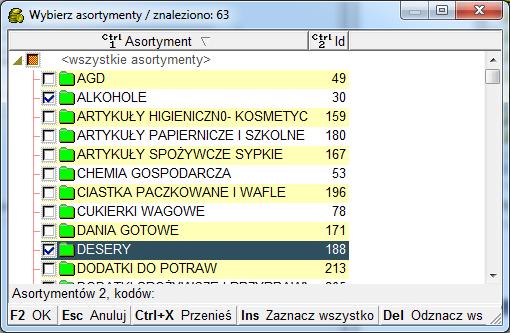 z wybranych grup towarowych(filtrów) - towary z bazy Pc-Market7 są wysyłane wg wybranego filtru grupy towarowej.