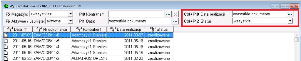 Zmiany w Pc-Market7 na potrzeby integracji z Pcm2www Ikonka ZAMÓWIENIA Nowo wpisane zamówienie przez interfejs Pcm2www z aplikacji sklepu internetowego w Pc-Market7 sygnalizowane jest przez migającą