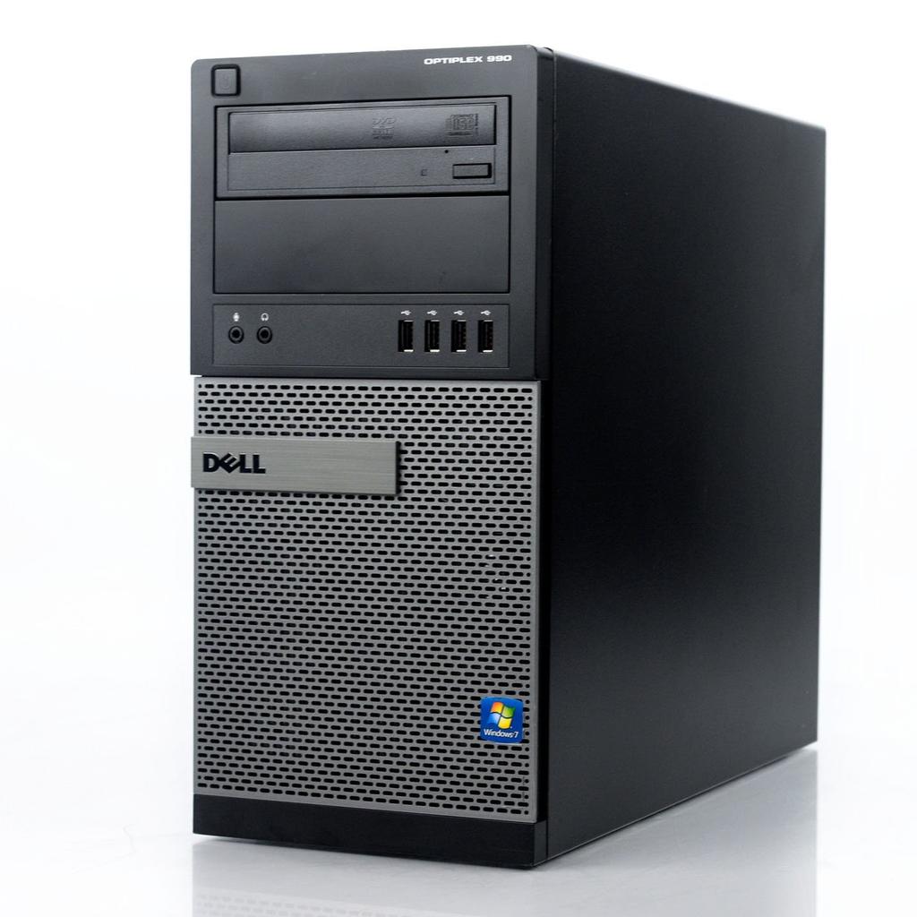 Napęd optyczny: DVD-RW SATA System operacyjny: Windows 7 Professional Odkryj komputer Dell Optiple 990 MT (Midi Tower) zbudowany z najwyższej jakości