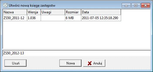 8 Materiały dla uczestnika szkolenia Rysunek 2. Główne okno programu Pierwsze uruchomienie programu Zastępstwa Optivum wymaga wprowadzenia nazwy serwera.