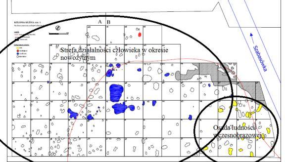 Igor Maciszewski V. Podsumowanie Rezultatem prac badawczych, prowadzonych na stanowisku Kolonia Ku nia 6, by o odkrycie kilku fazowego osadnictwa na tym obszarze.