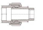 Adapter z gwintem zewnętrznym 07250 (25x1/2 do 75x3 ) Adapter z gwintem zewnętrznym