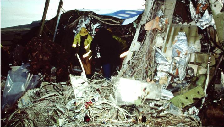 W wyniku podłożenia na pokładzie bomby, eksplodował amerykański samolot Boeing 747 (lot 103) lecący