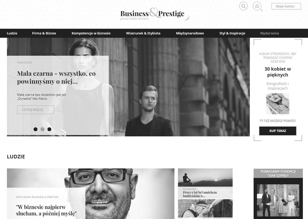 PUBLIKACJE Artykuł sponsorowany stworzony przez redakcję Business & Prestige: Obrandowanie artykułu na portalu Business & Prestige (baner w linkiem przekierowującym) 1 link przekierowujący do strony