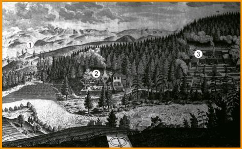 Po raz pierwszy piękno przyrody góry Siodło zostało zauważone i opisane na początku XVIII w.