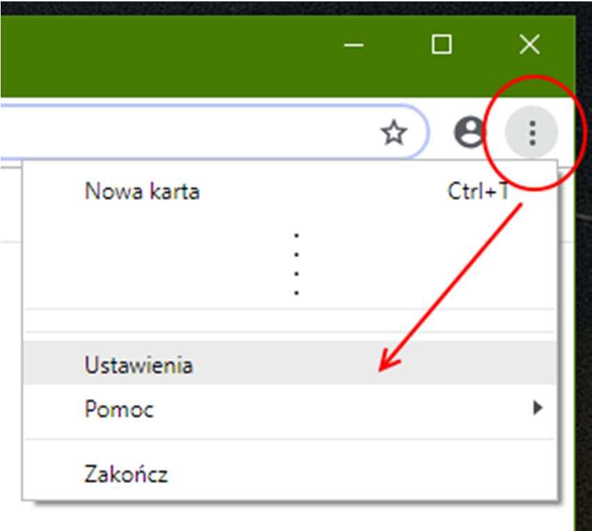 Instrukcja konfiguracji najpopularniejszych przeglądarek internetowych w celu uzyskania dostępu do baz bibliotecznych przy uz yciu dedykowanego serwera proxy. proxy.cmkp.edu.pl:8080 Google Chrome 1.