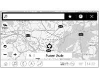172 System audio-nawigacyjny Nawigacja System nawigacyjny Funkcja ta dotyczy wyłącznie systemu Multimedia Navi Pro.