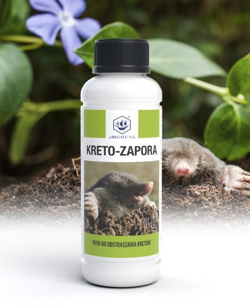 Kreto-Zapora Substancja czynna: Geraniol, 5 g/l Zawiera: