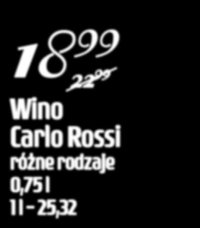 czerwone słodkie - 21,32 2 9 99 Korkociąg 1 szt. 29 99 Zestaw kieliszków do wina poj.