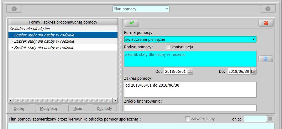 W przypadku wywiadu przeprowadzonego w formie elektronicznej, można to zrobić od razu w programie WYWIAD Plus, albo już po wczytaniu wywiadu do POMOST Std, za pomocą przycisku Uzupełnij informacje za