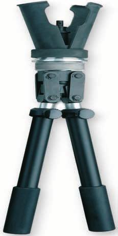 Charakterystyka techniczna: Zdejmowana głowica prasujaca Teleskopowa rękojeść 50-560 mm Maksymalny skok: 0 mm Maksymalny posuw