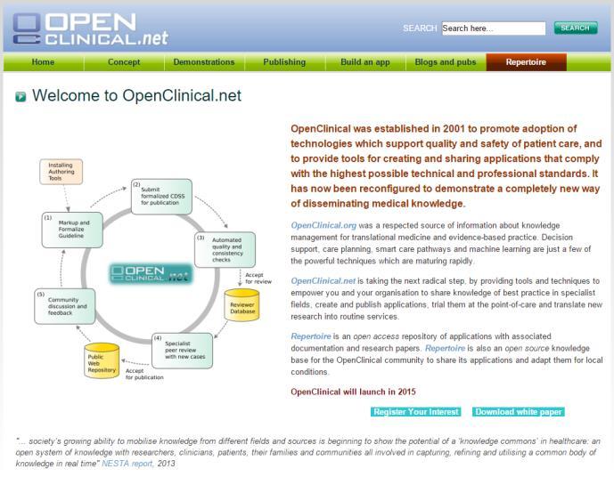 PROforma i OpenClinical.net PROforma projekt naukowy (Cancer Research UK, 1992-teraz) projekt komercyjny Arezzo (InferMed/Elsevier) OpenClinical.
