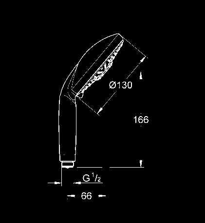 uchwytami ściennymi wąż prysznicowy Silverflex 1750 mm (28 388 000) GROHE QuickFix Plus (regulowany rozstaw pomiędzy uchwytami dla dopasowania do istniejących otworów) Twistfree system zapobiegający