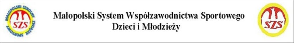 SPRAWOZDANIE KOŃCOWE z Mistrzostw Małopolskich Igrzysk Młodzieży Szkolnej w Pływaniu Indywidualnym Dziewcząt i Chłopców 1. TERMIN ZAWODÓW: 23