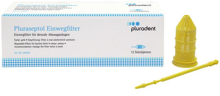 PluLine Płyn czyszczący do spluwaczki Pluraclean MD 750 ml Gotowy do użycia środek do delikatnego