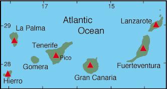 La Palma, Wyspy Kanaryjskie megatsunami? Na wyspach wulkanicznych stoki wulkanów sa geologicznie niestabilne i groża masywnymi osunięciami ziemi. Santorini zagłada Atlantydy?