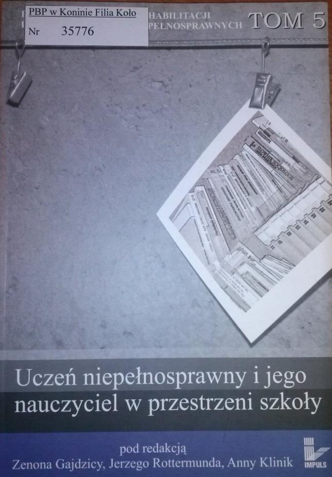 Organizacja kształcenia integracyjnego w Polsce na tle wybranych rozwiązań europejskich / Zenon Gajdzica.