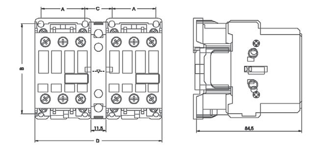 .. RH11 BLIME 9-105 Styczniki A B C D CEM9.