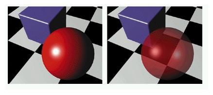 Grafika 3D Efekty specjalne Kanał alfa (przezroczystość) - (ang.