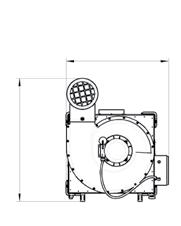 mistol dust MISTOL DUST-1000 MISTOL DUST-2000 MISTOL DUST-5000 tłumik tłumik (wyposażenie dodatkowe) wentylator pokrywa dostępu do komory filtracyjnej zespół elektryczny 2670 1820 pokrywa dostępu do