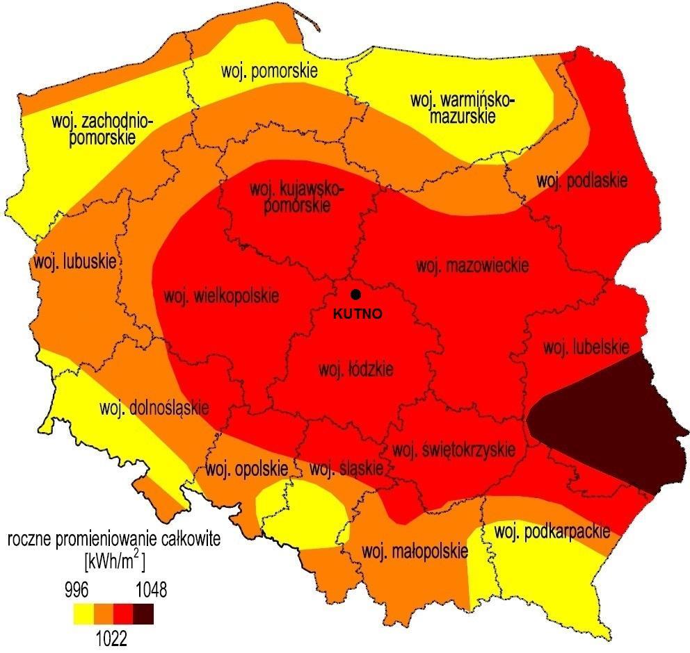 Energia słoneczna Do Ziemi dociera promieniowanie słoneczne zbliżone widmowo do promieniowania ciała doskonale czarnego o temperaturze około 5 700 K.